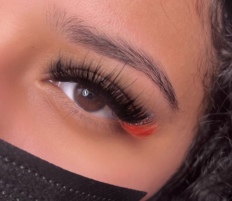 ( ADD ON ) Color & Glitter Lashes
