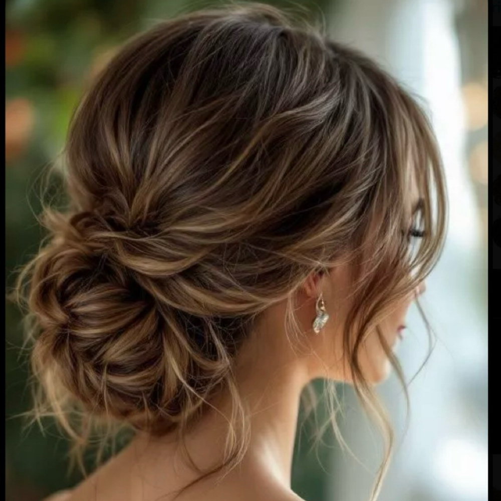 Updo at Exquisite Lengths by Amanda in New Lenox, IL