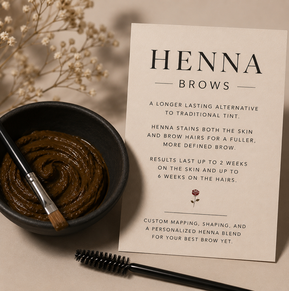 Henna Brows at SoulCare Studios in East Hartford, CT