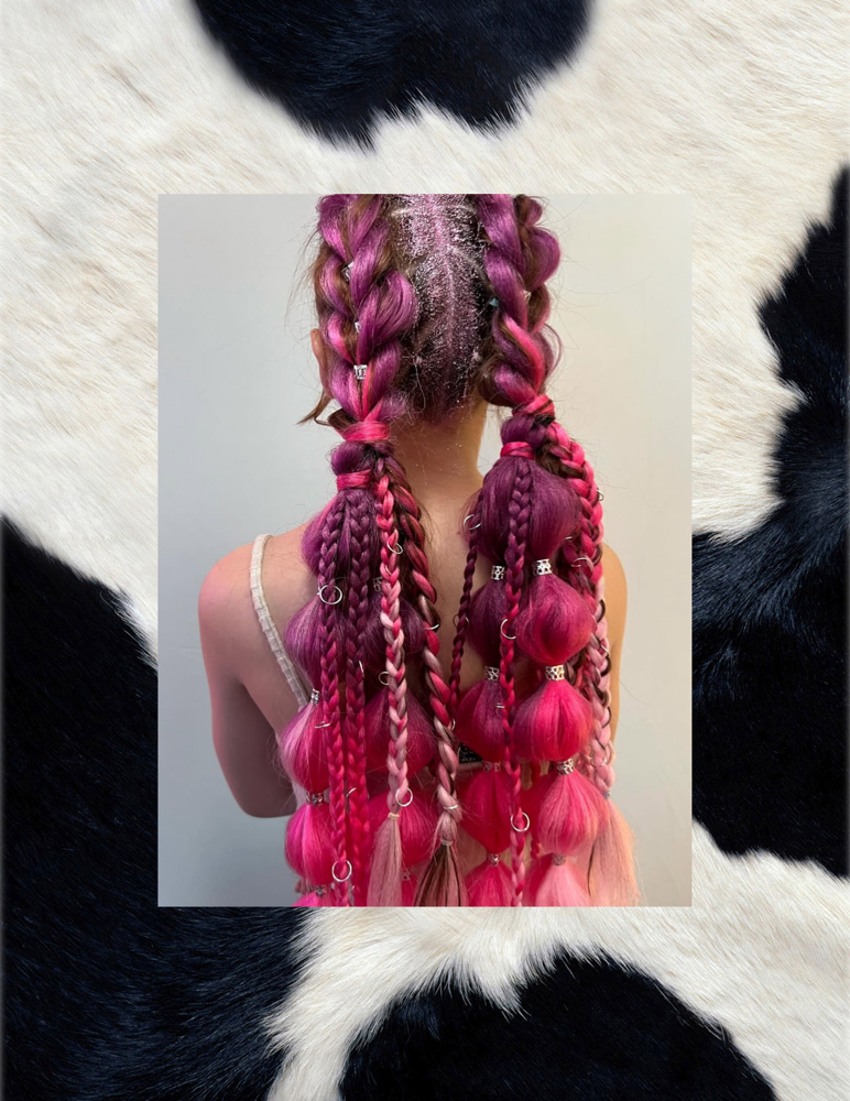 Custom Pony-Ups at MadMakBeauty in Tempe, AZ