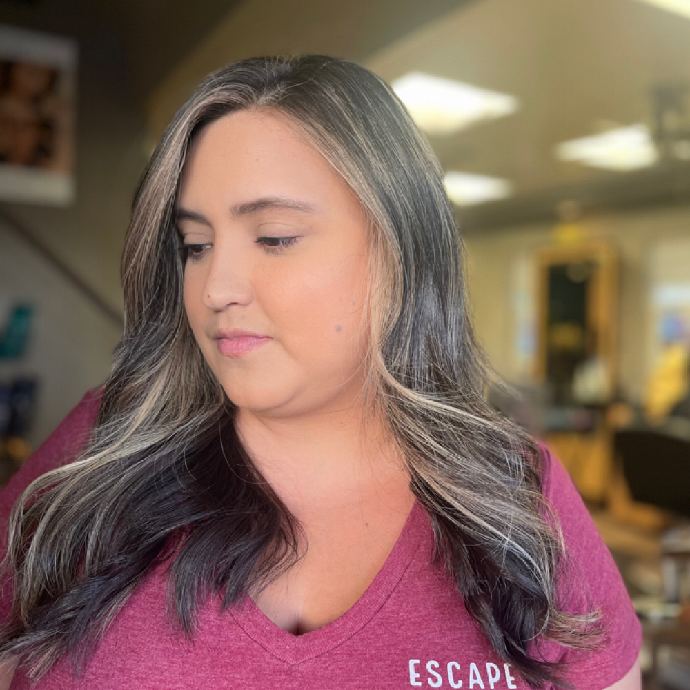 Partial Custom Color at M513 Salon in Riverside, CA