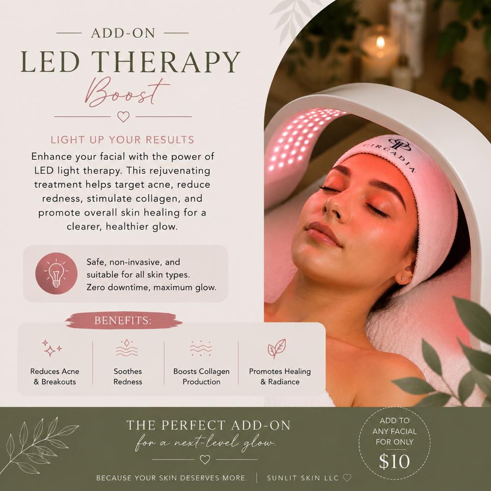 LED Therapy at The House of Blondes in Summerville, SC