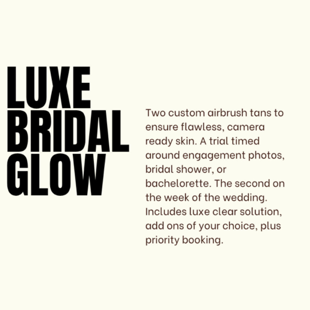 Luxe Bridal Glow at The Bronze Bar & Co.