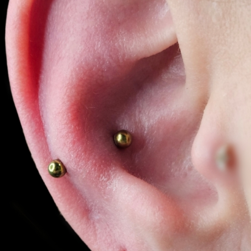 Snug Piercing at Chrissy Von in Pelham, NH