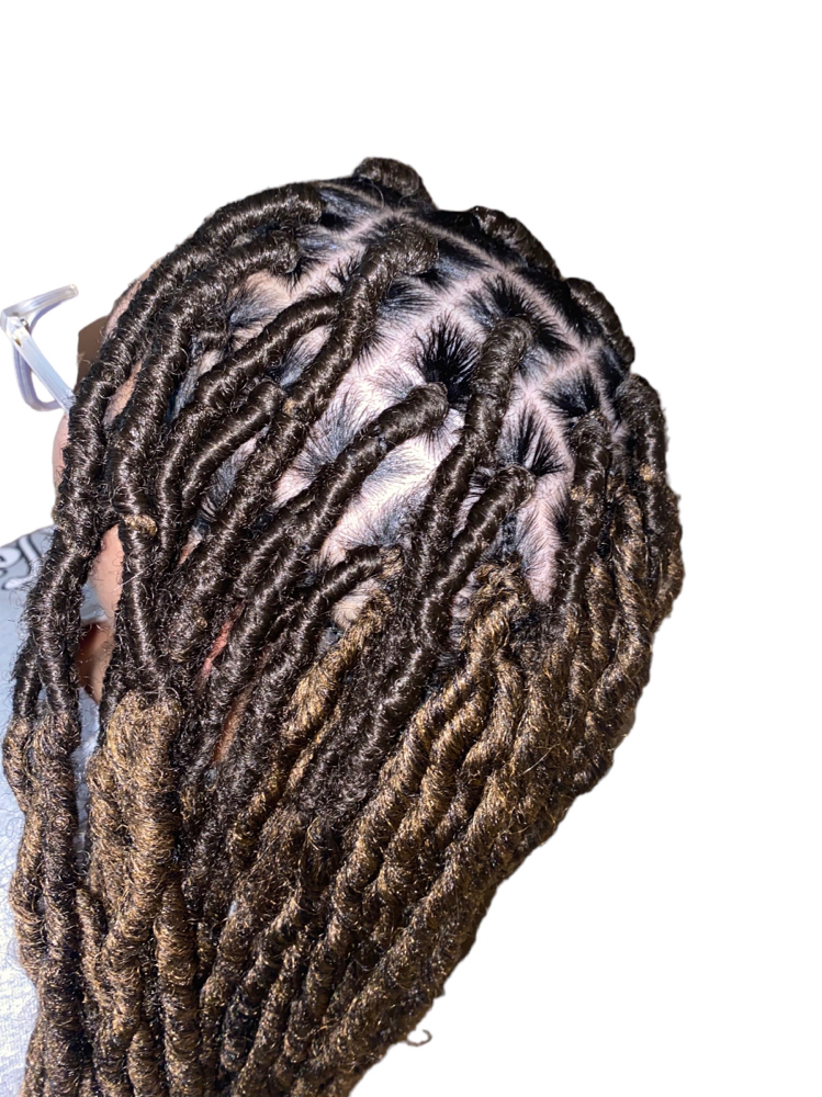 Half Individual/ Crochet Soft Locs
