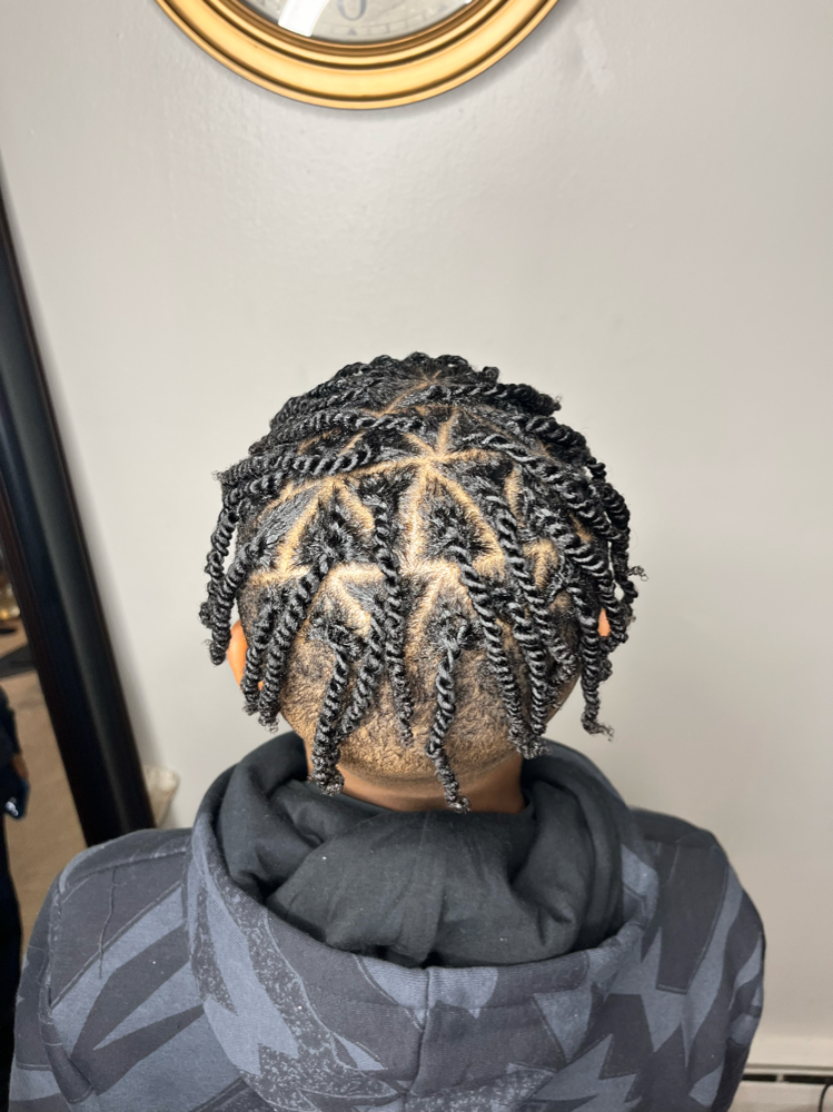 Two Strand Twist (kids) at JayBraids in Richmond Hts, OH
