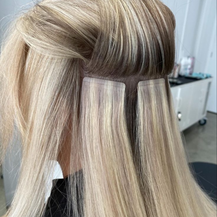 Tape In Ext. Removal & Move Up at All Dolled Up Beauty Bar in Stephenville, TX