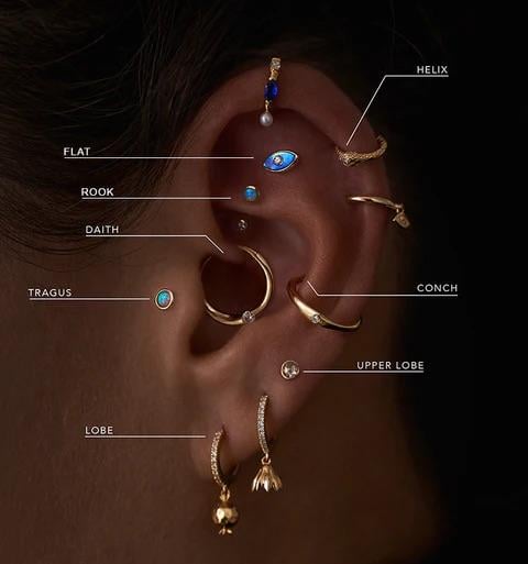 Ear Mapping And Piercing