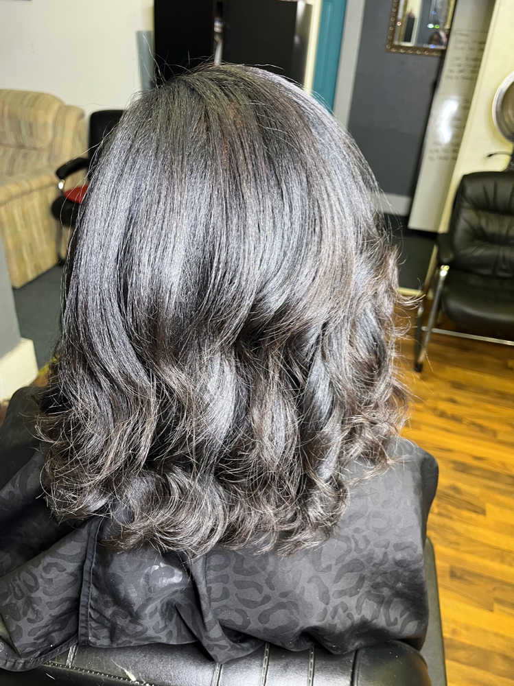 Silk Press And Style
