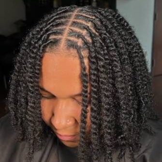 Starter Locs - Two Strands - Assoc. at Myca Mack Beauty in Northport, AL