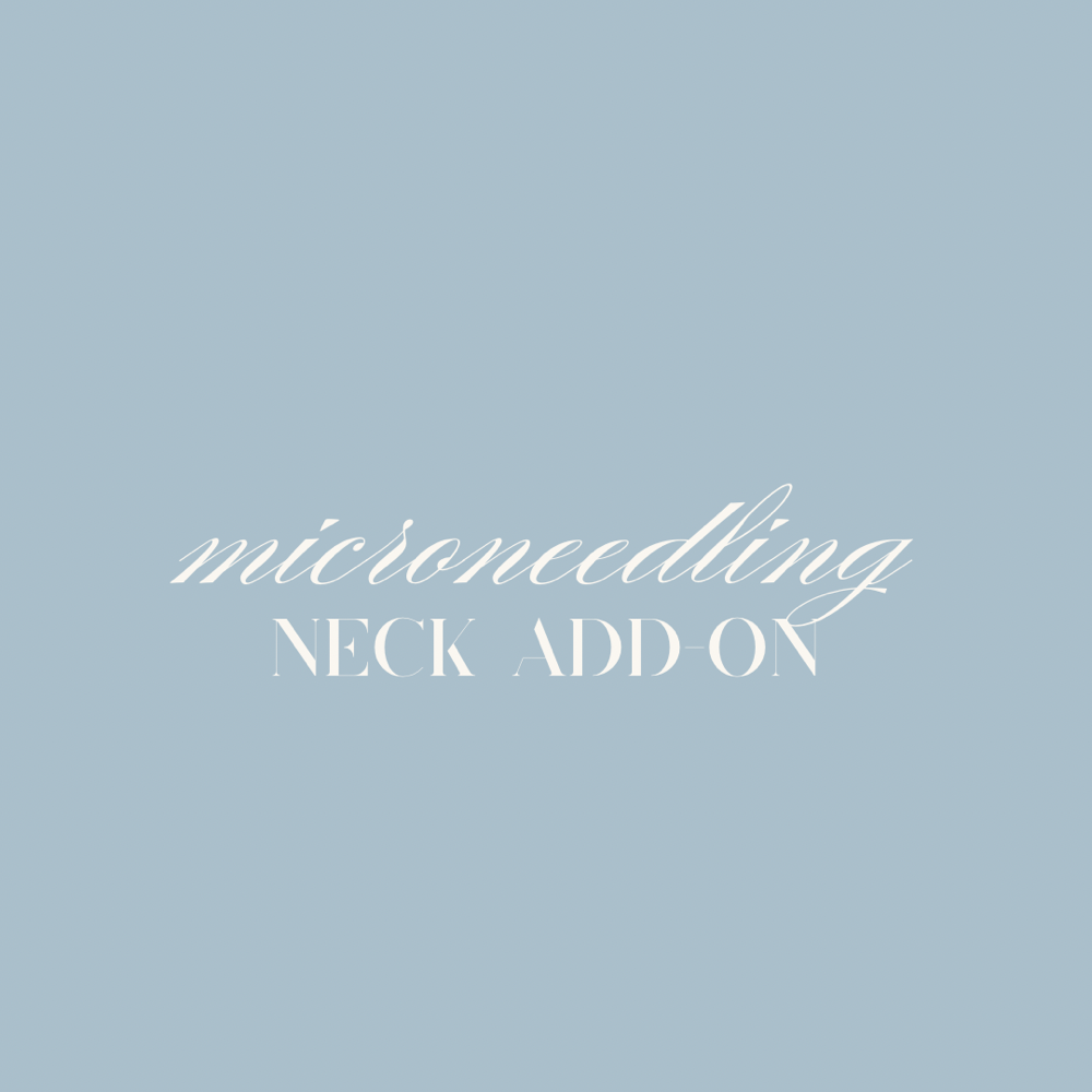 microneedling neck add-on