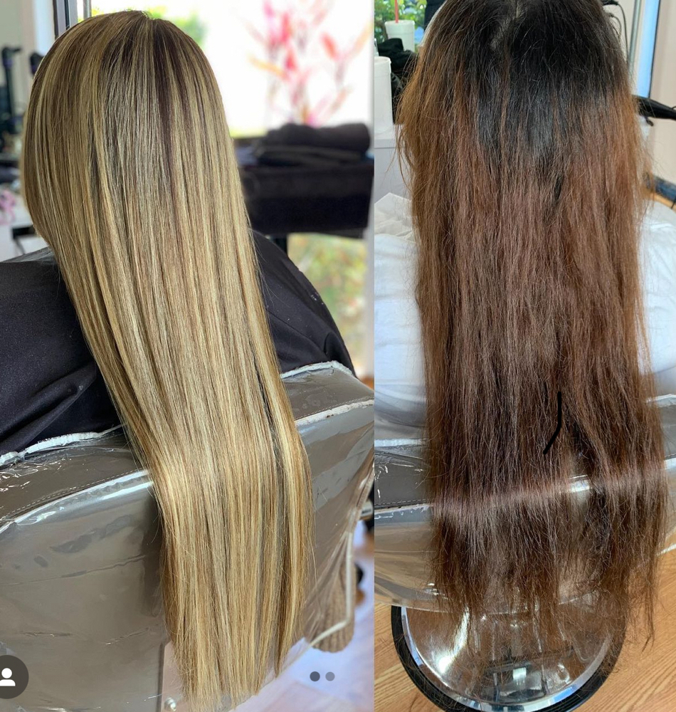 Relaxer - Keratin Treatment