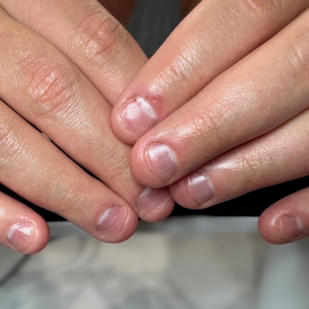 Man's Mani at Rae Of Beauty in Fayetteville, NC