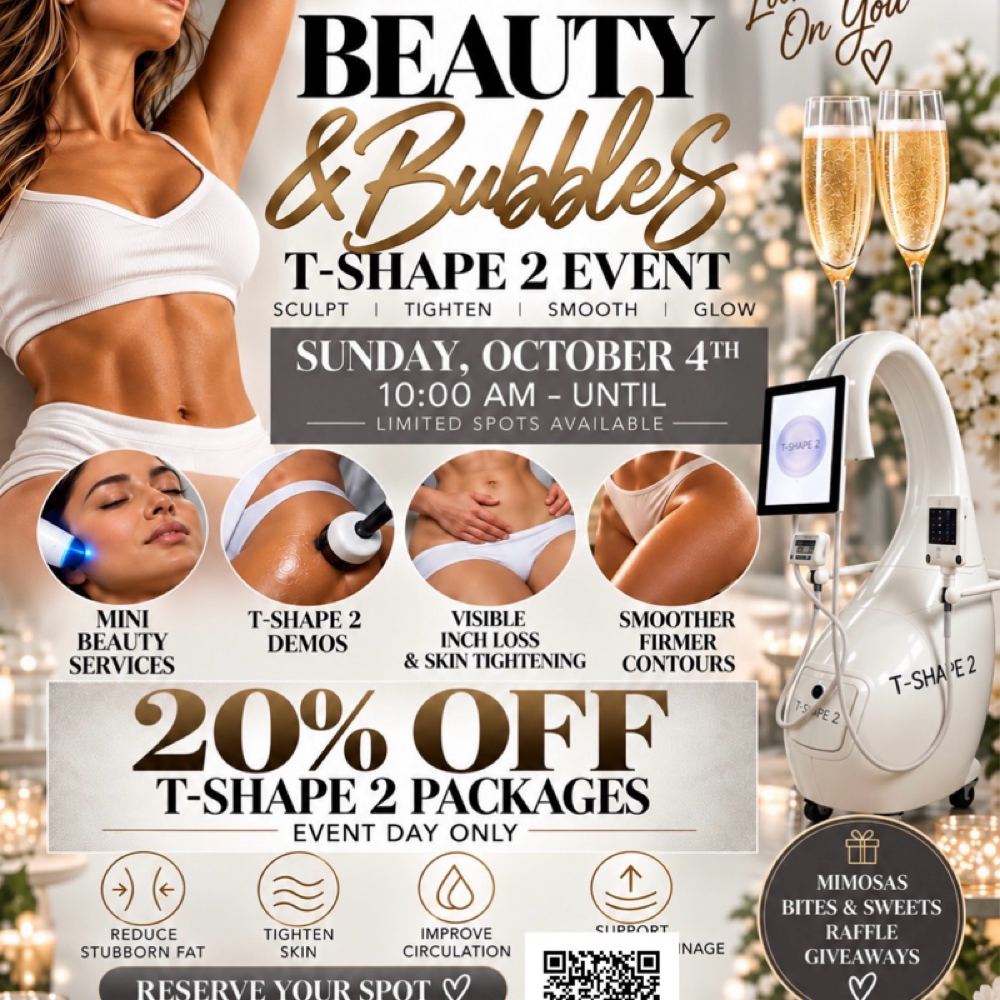 T-SHAPE 2 Demo Reservation at Beauty Room Destin in Destin, FL