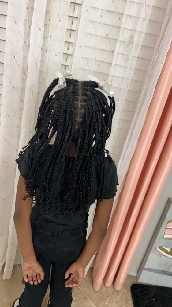 Kids Single Braids