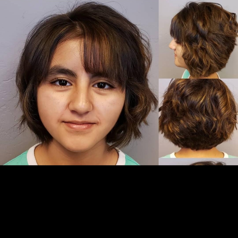 Partial Highlight and Haircut