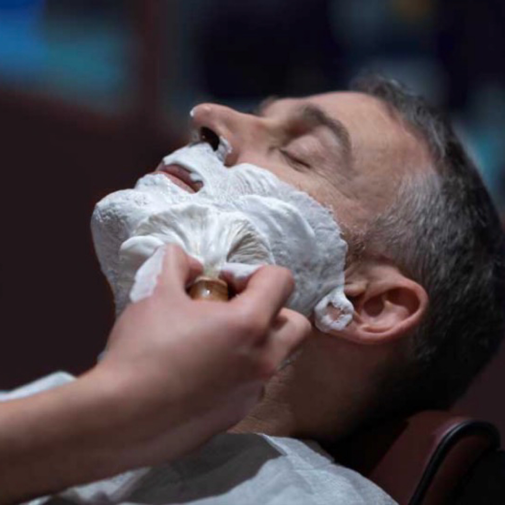 Traditional Hot Lather Shave at A Cut Above The Rest in Frisco, TX
