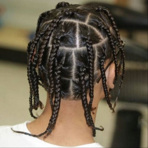 MAN BOXBRAIDS at Favourite Hair Braiding in Cantonsville, MD