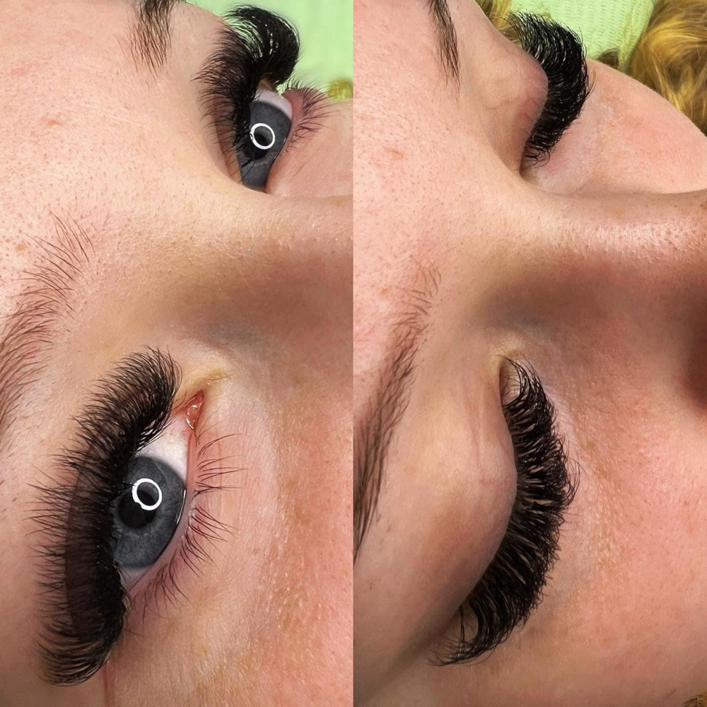 Lash Extension + Brow Shaping Combo