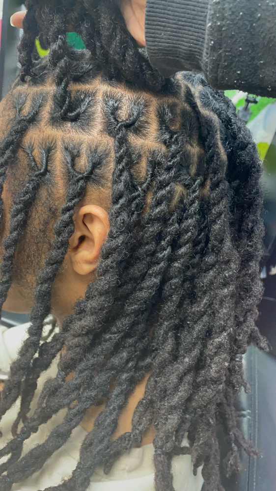 Retwist and Style at Mylavely Edges in Tampa, FL