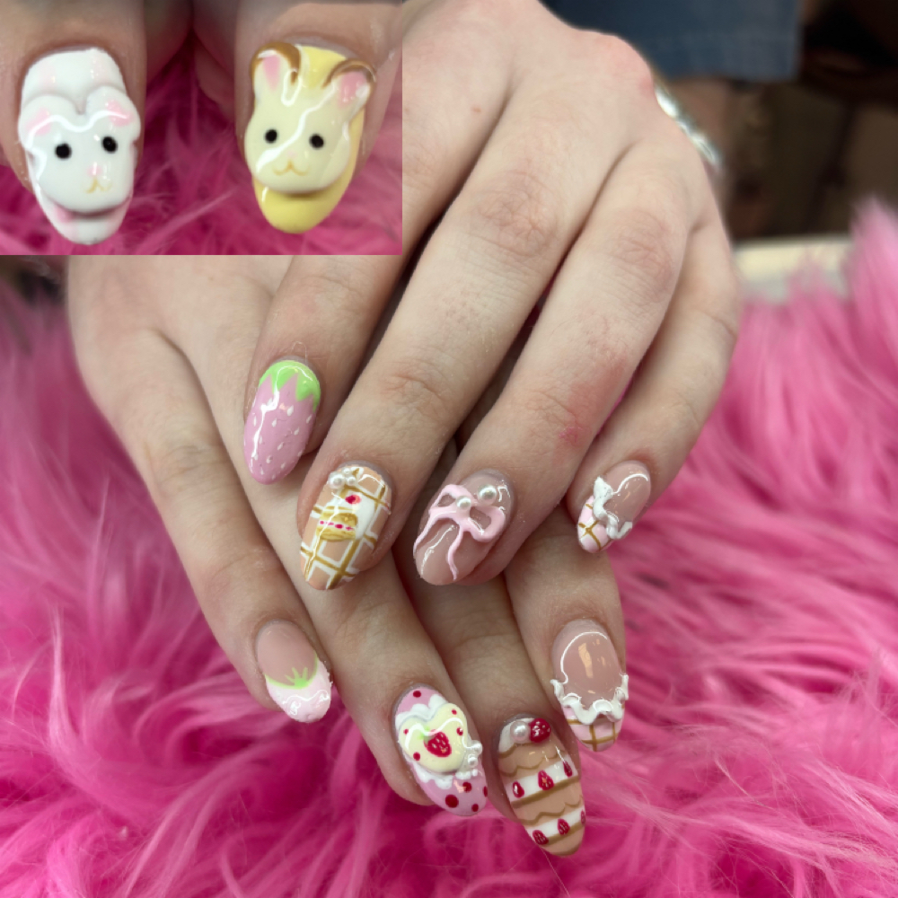 Complicated Nail Art (Add-On) at ClawsbyChas in Helen, GA