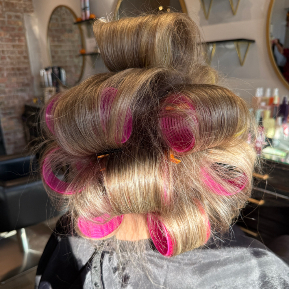 Roller Set Add On at BLOOM Beauty & Brows in Geneva, IL