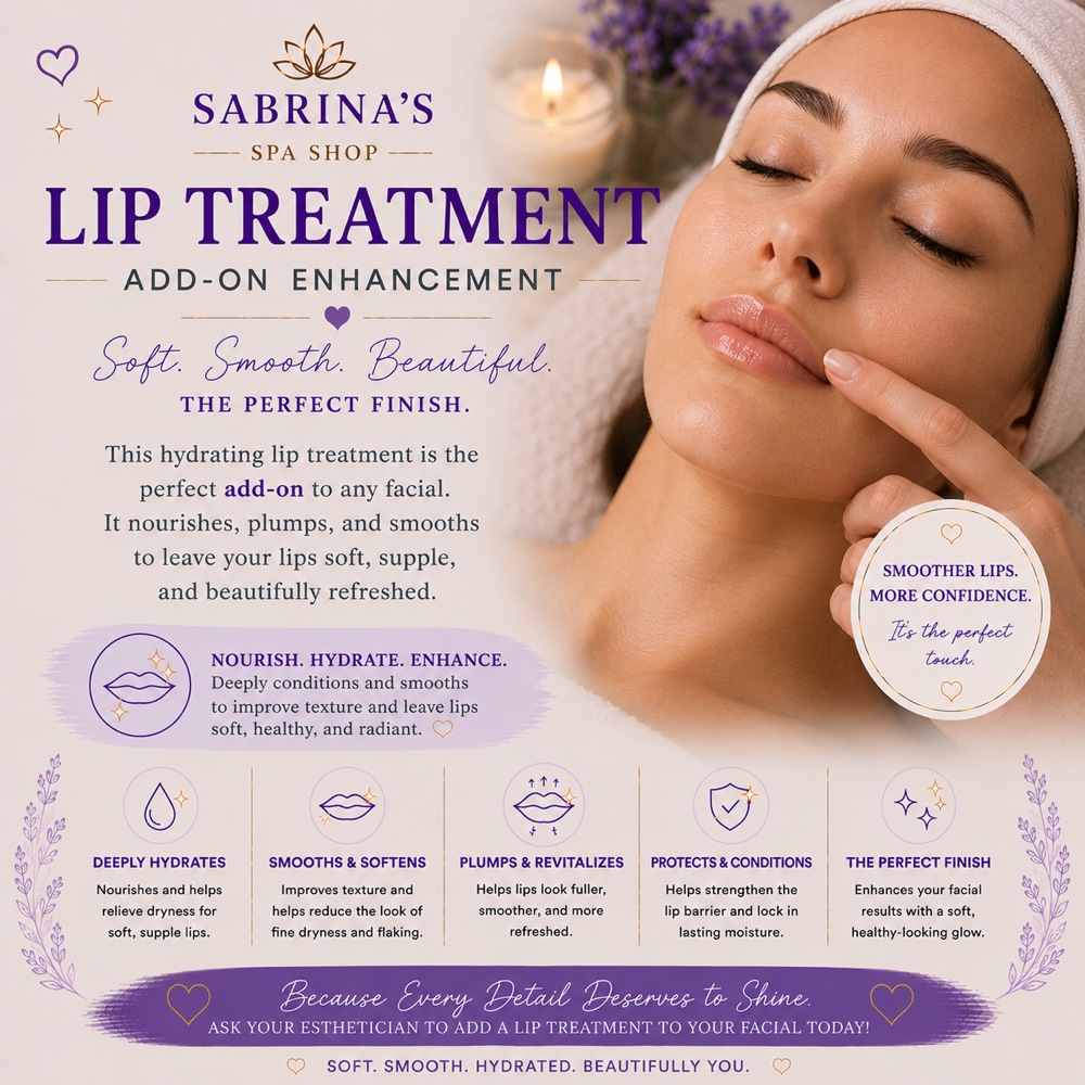 Lip Treatment at Sabrina’s Spa Shop in Spring Hill, FL
