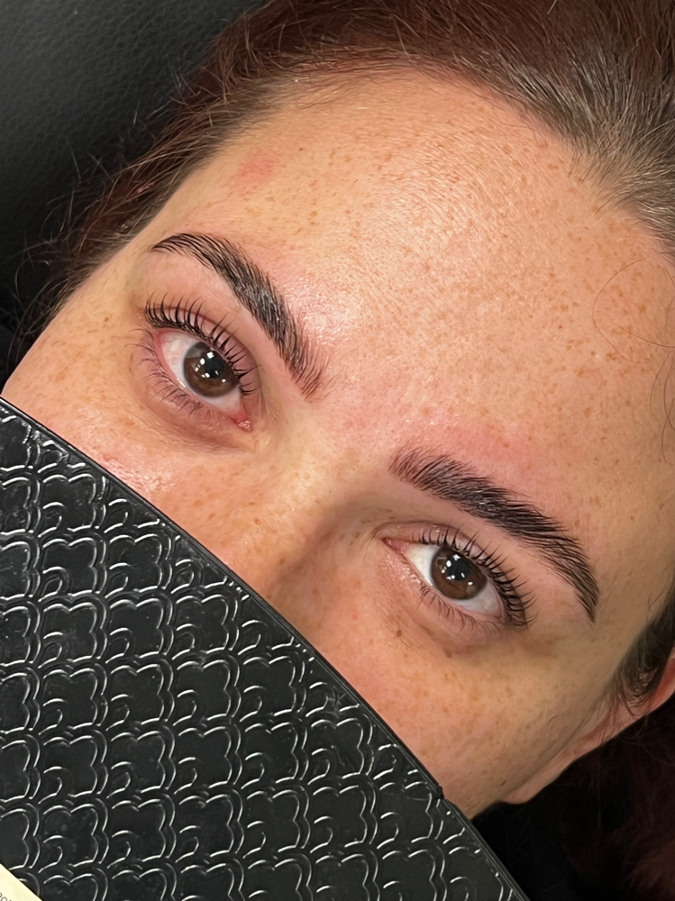 Brow Lamination, Wax + Tint