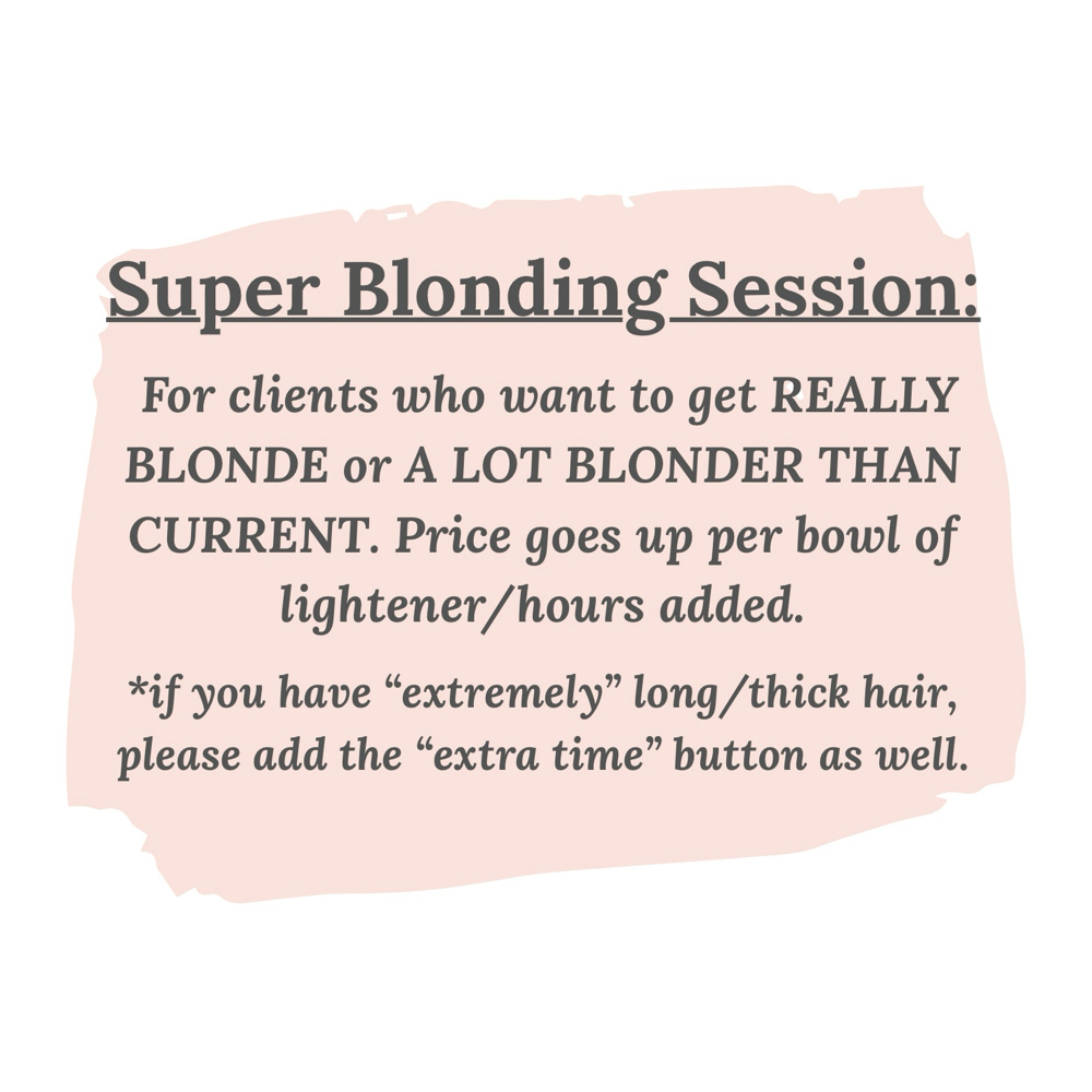 SUPER BLONDE!!