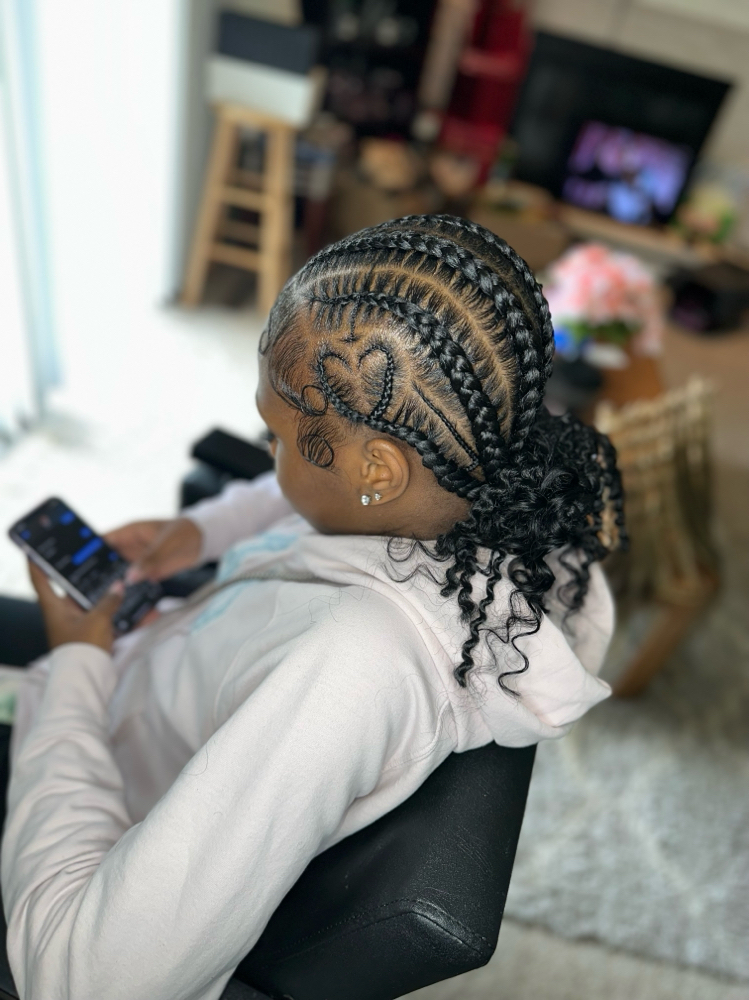 6 Freestyle Stitch Braids🔥
