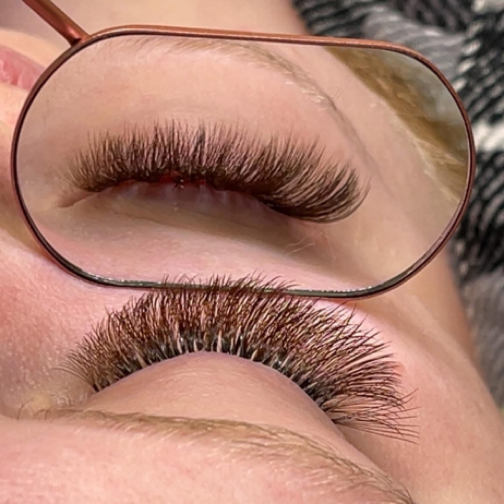 Volume Full Set at Microblading By Courtney in Essexville, MI