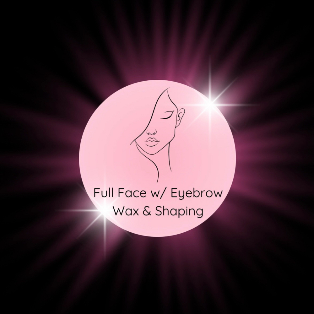 Full Face w/ Eyebrow Wax & Shaping at Pink Underground Brow Company in Linwood, PA