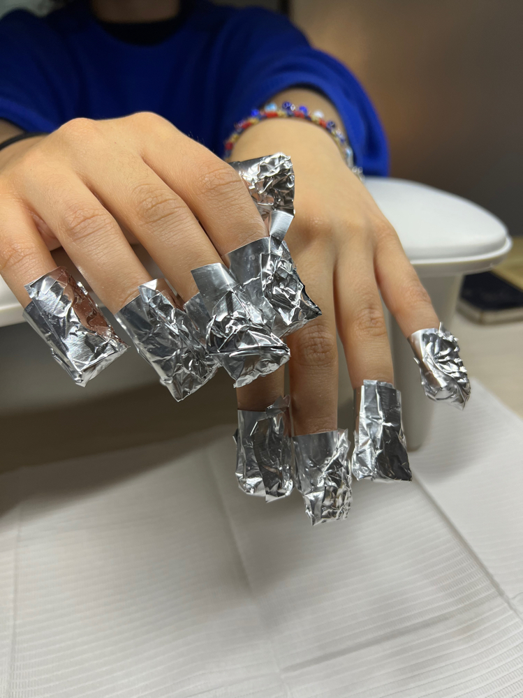Soak Off for A New Set at Ying's Nails in New York, NY