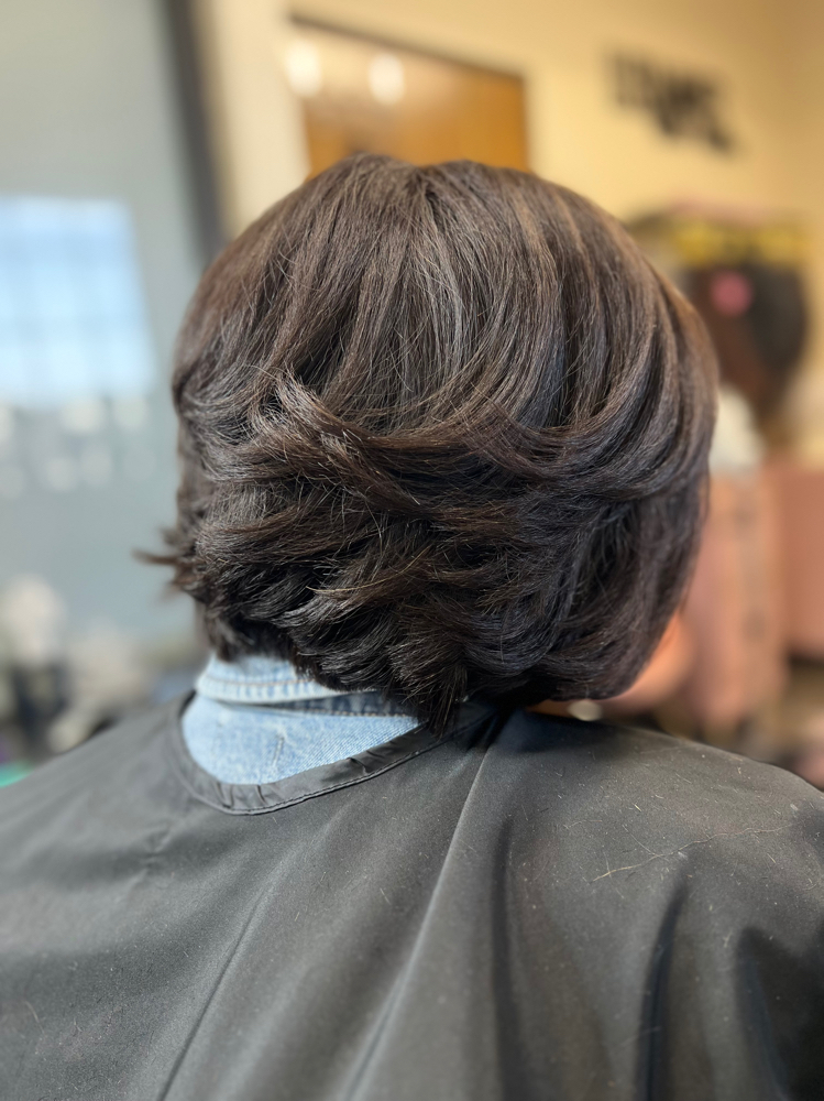 Silk Press (up to shoulder length)