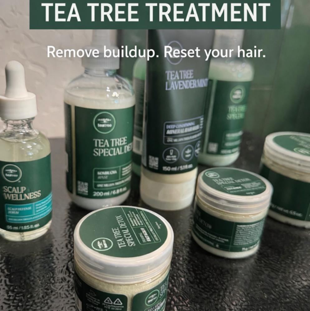Tea Tree scalp detox! at Alaina Starr in Pima AZ, AZ