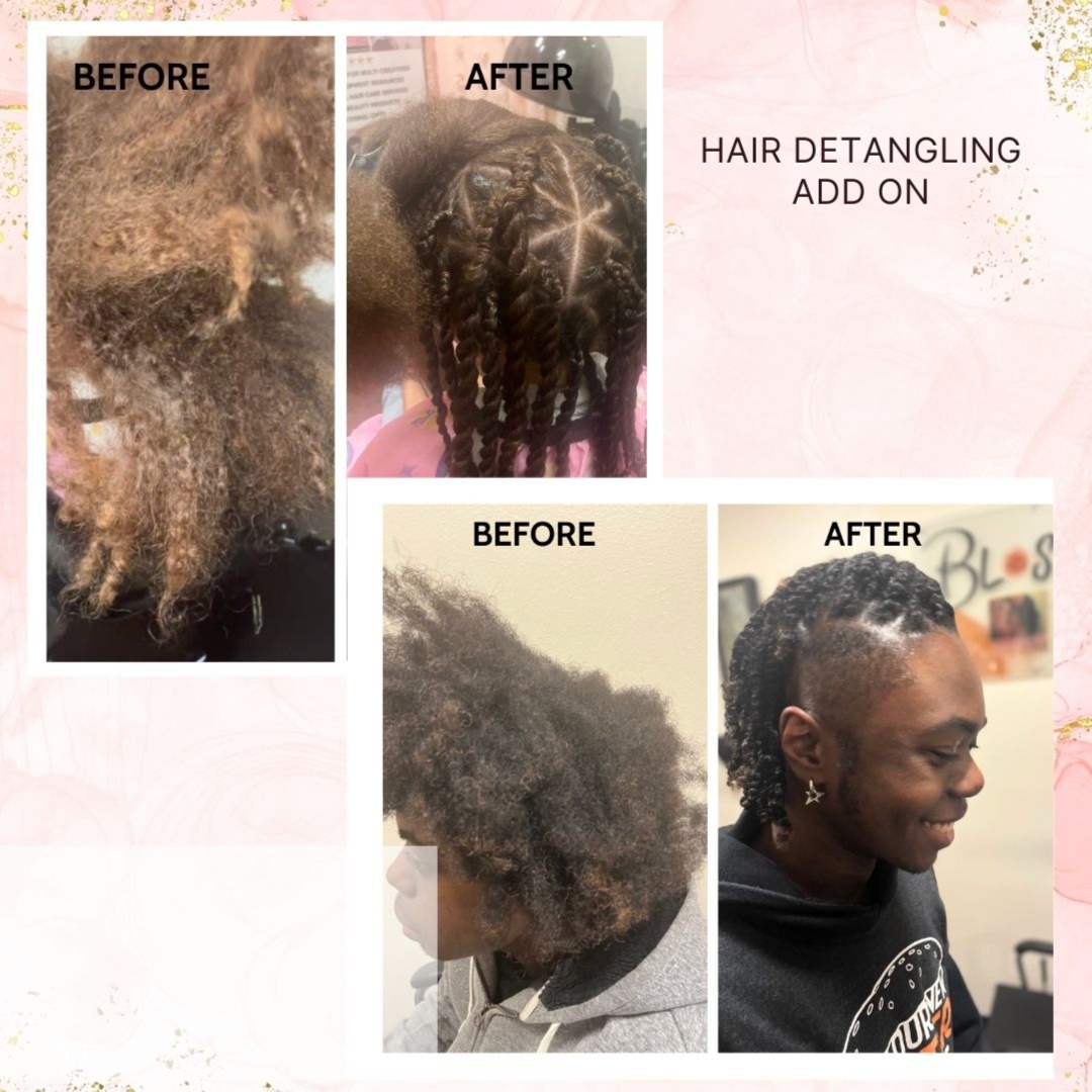 Loose Hair Detangling