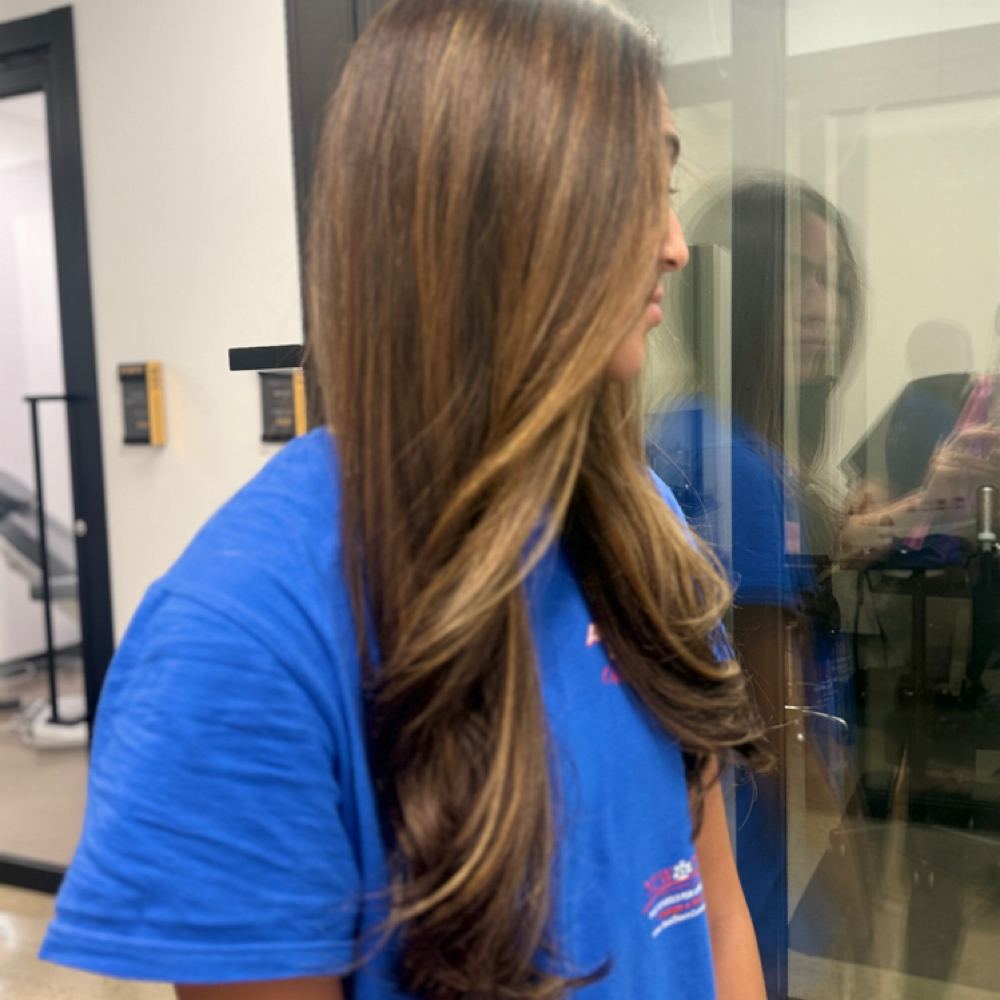 Bayalage Long at Hair By The Rox in Laguna Hills, CA