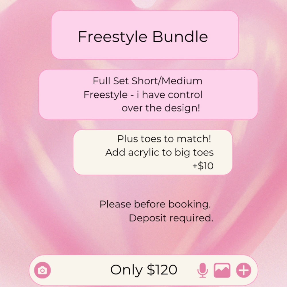 Freestyle Bundle Short/Medium at Pressed By Jess Nails in Brooksville, FL