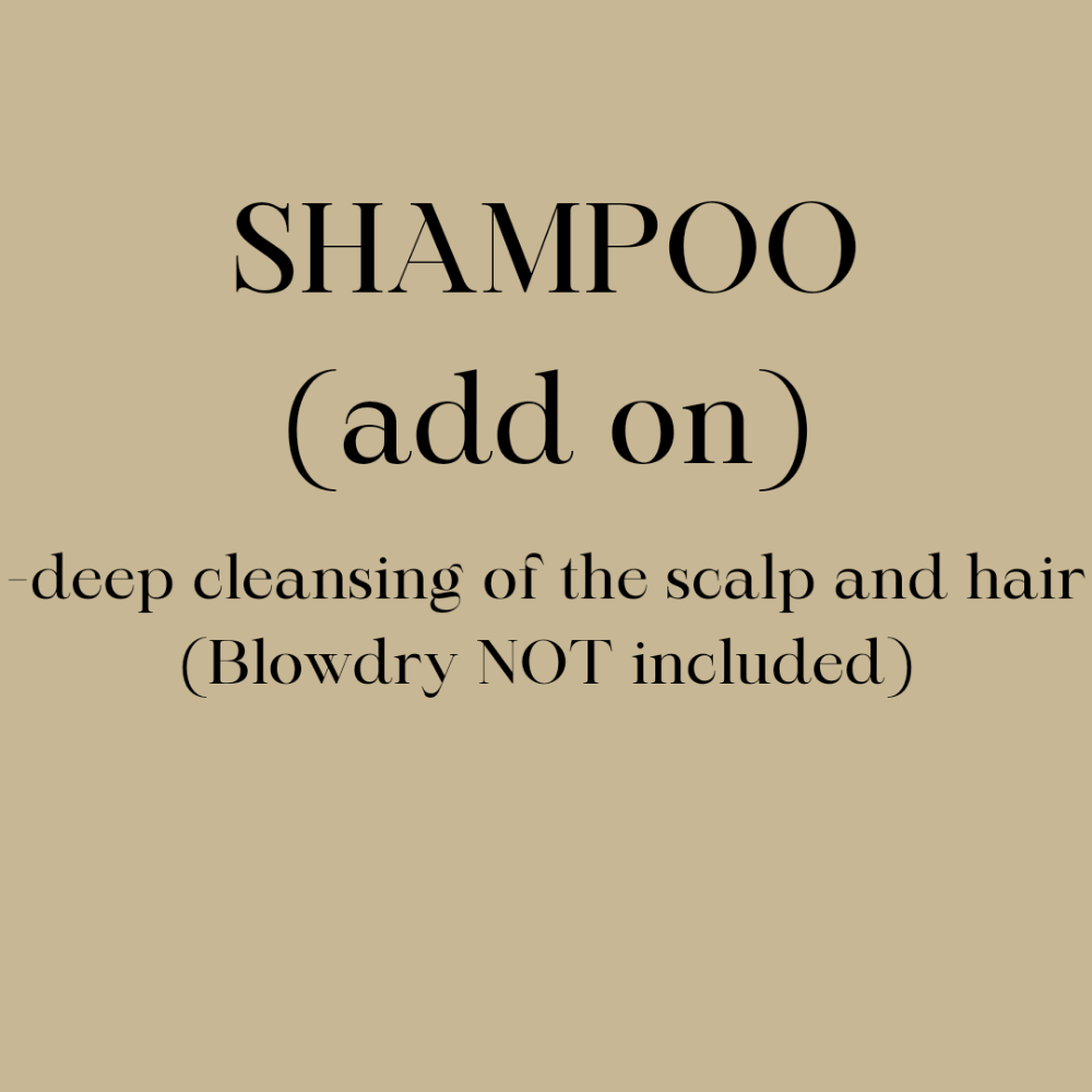 SHAMPOO (add on)