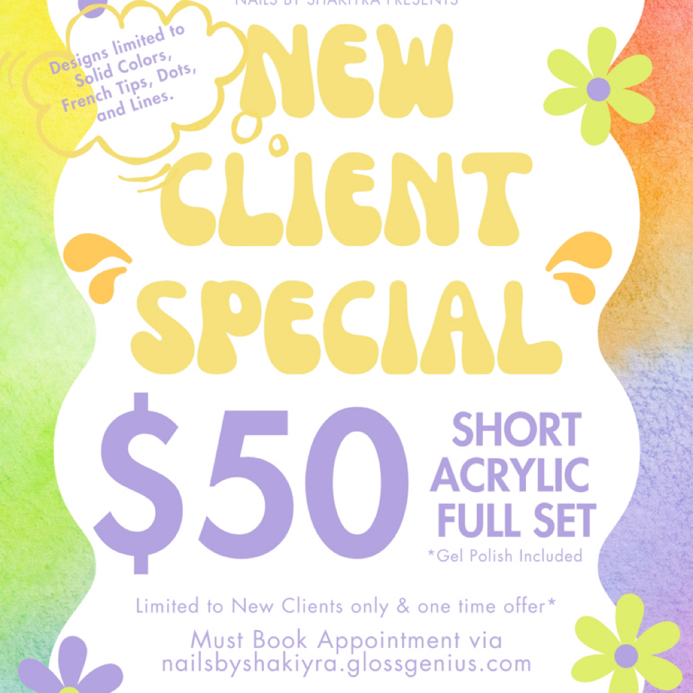 New Client Special at Nails By Shakiyra LLC in Grandview, MO