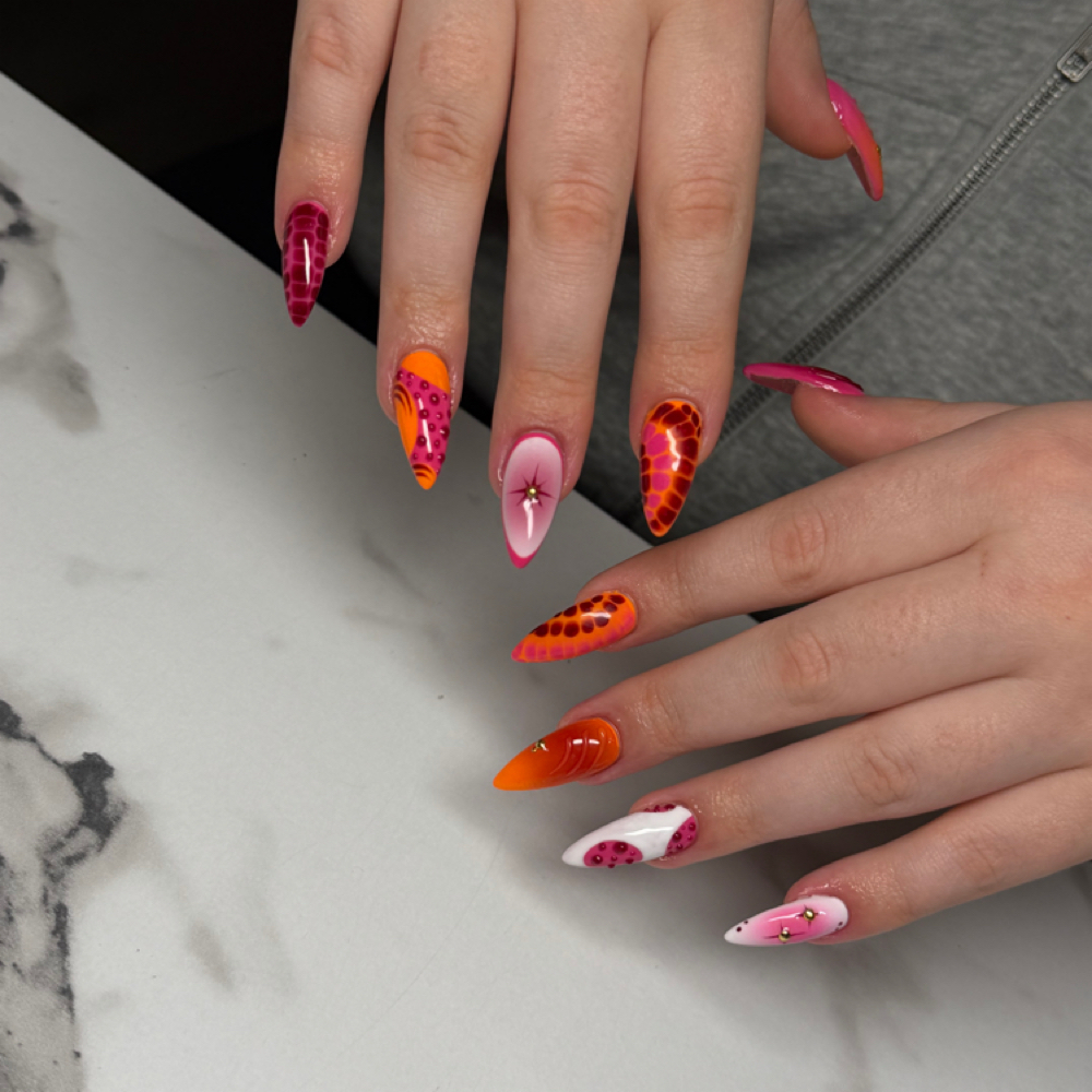 Long Set at Rennys Nails in Decatur, IL