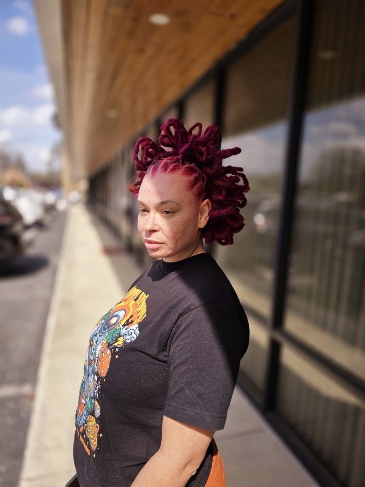 Bold Fantasy Loc Style at Locs of Love in Chattanooga, TN