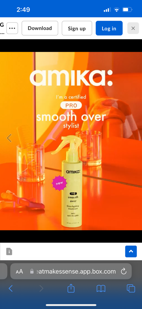 Amika Smooth Over Frizz Treatment