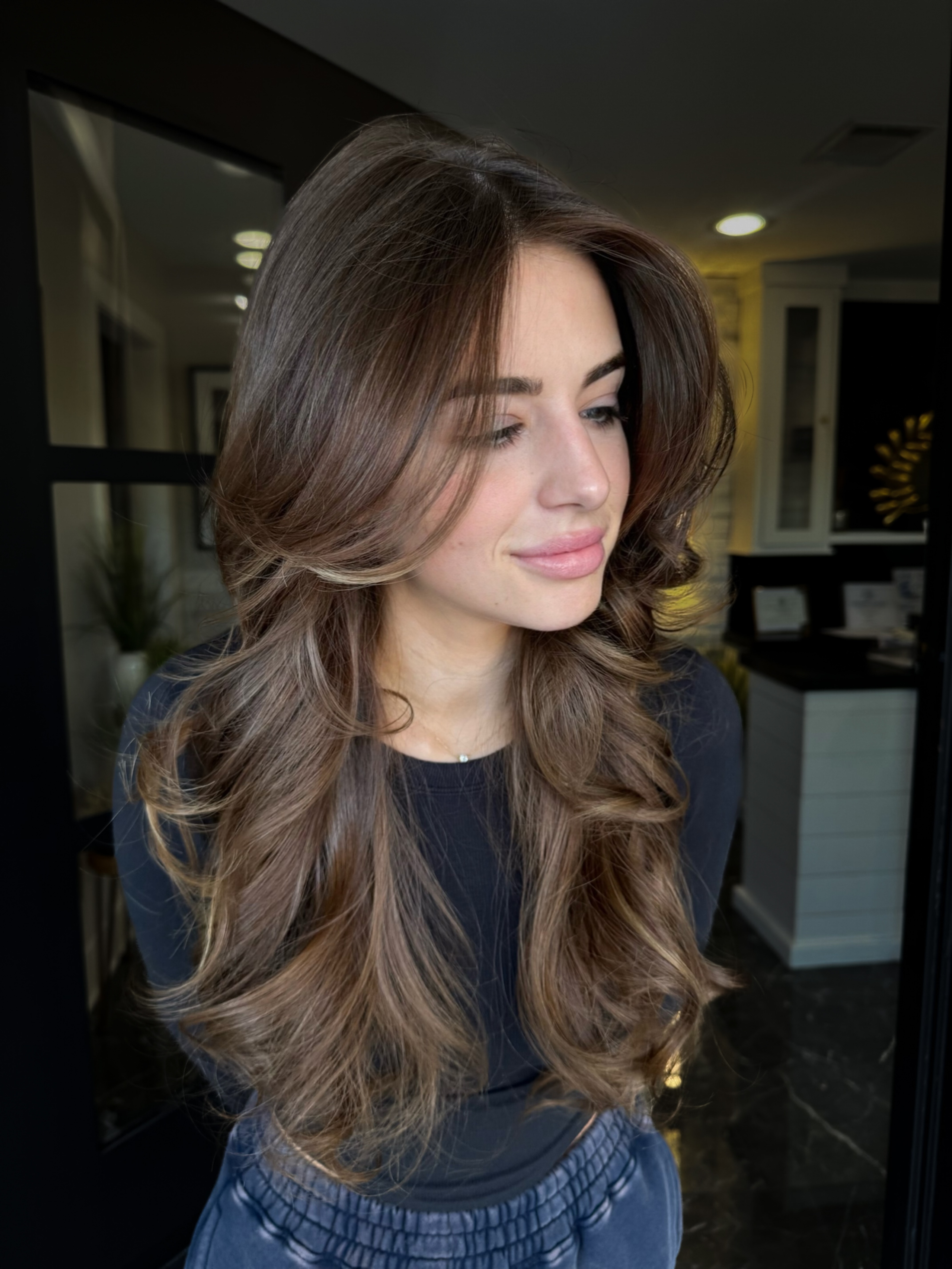 Women's Haircut at Richie Hairstylist in The Woodlands, TX