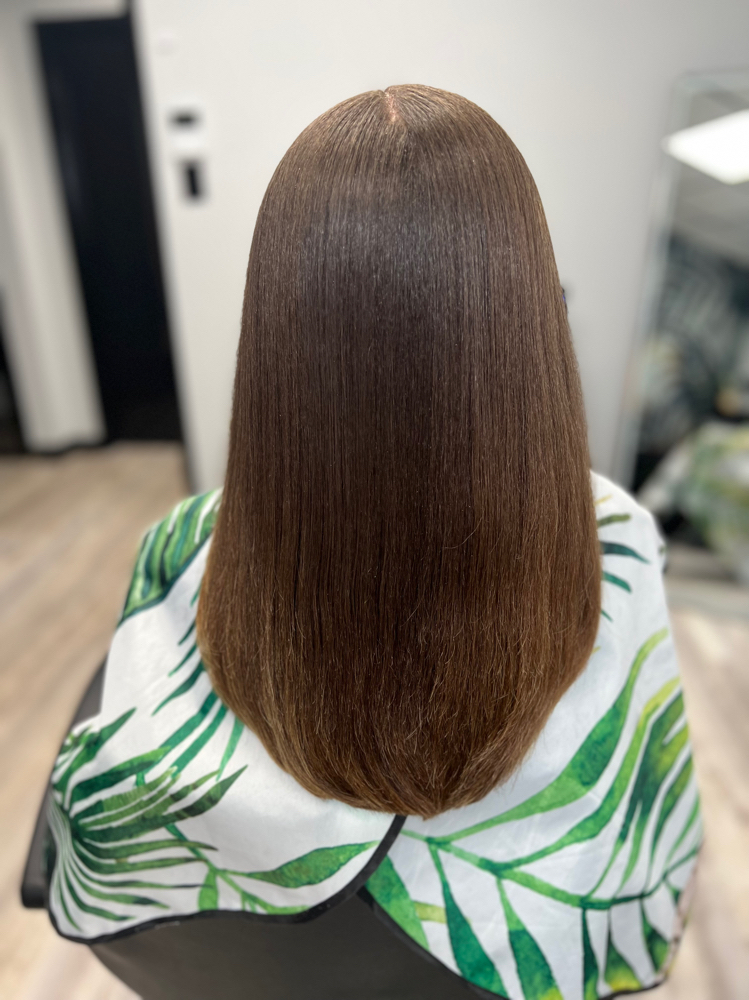 Silk Press + Trim