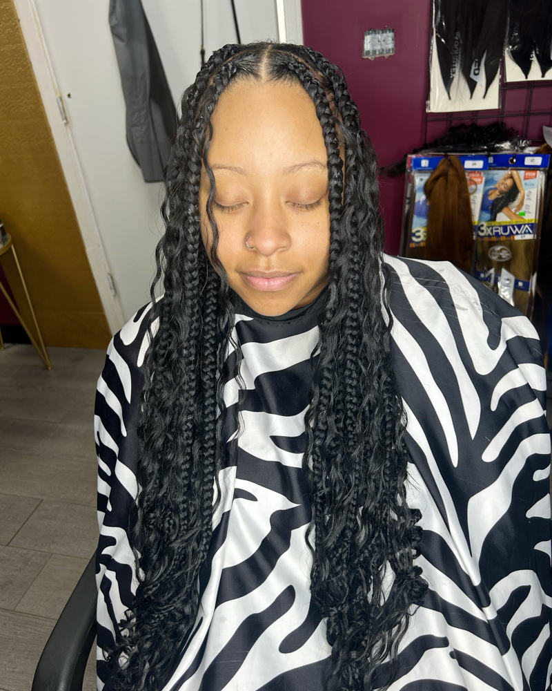 Large Bohemian Goddess Knotless