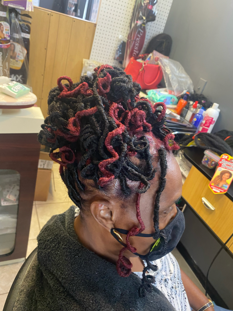 Pin Up Braids
