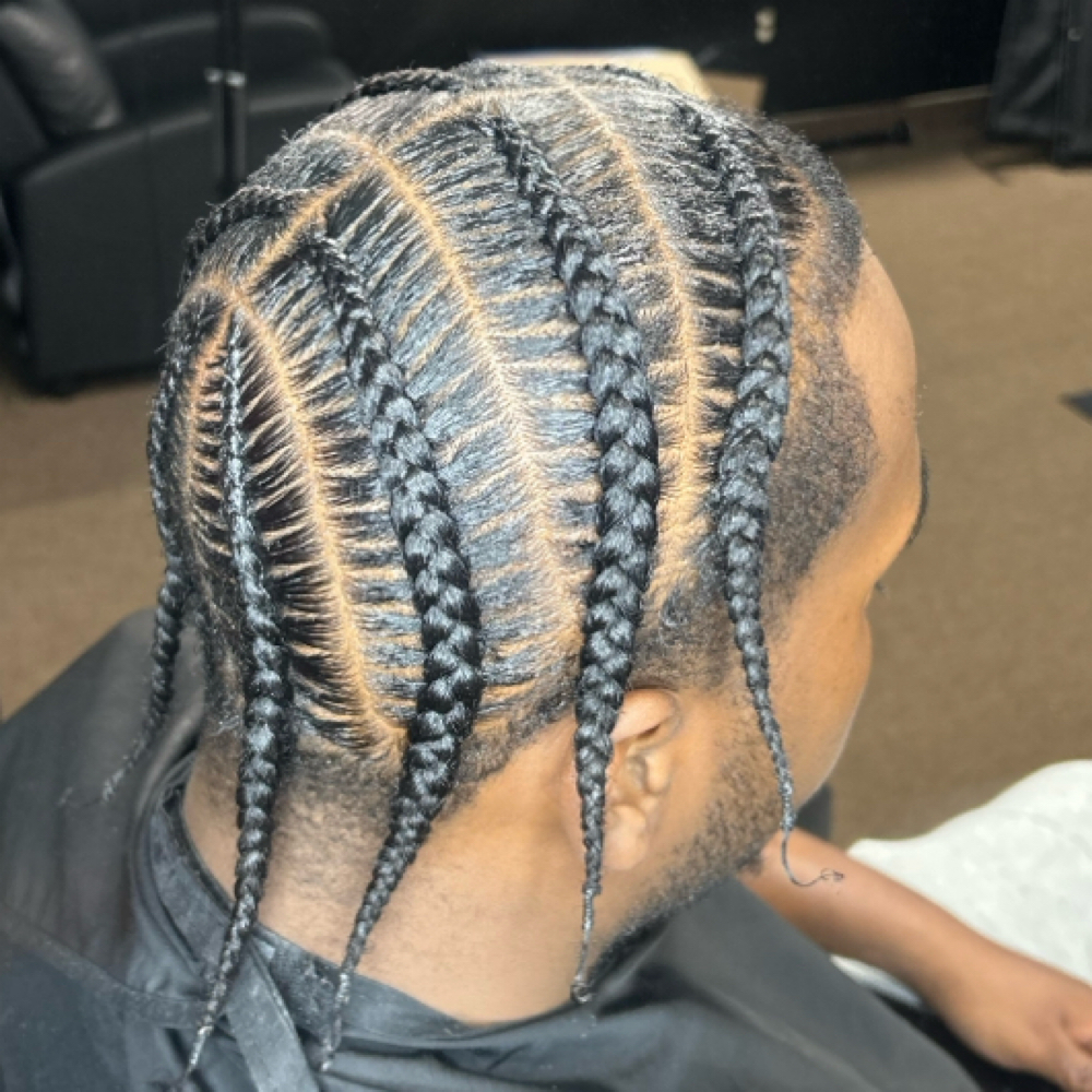 7-8 Stitch Braids at Grippedbymir in Eastpointe, MI