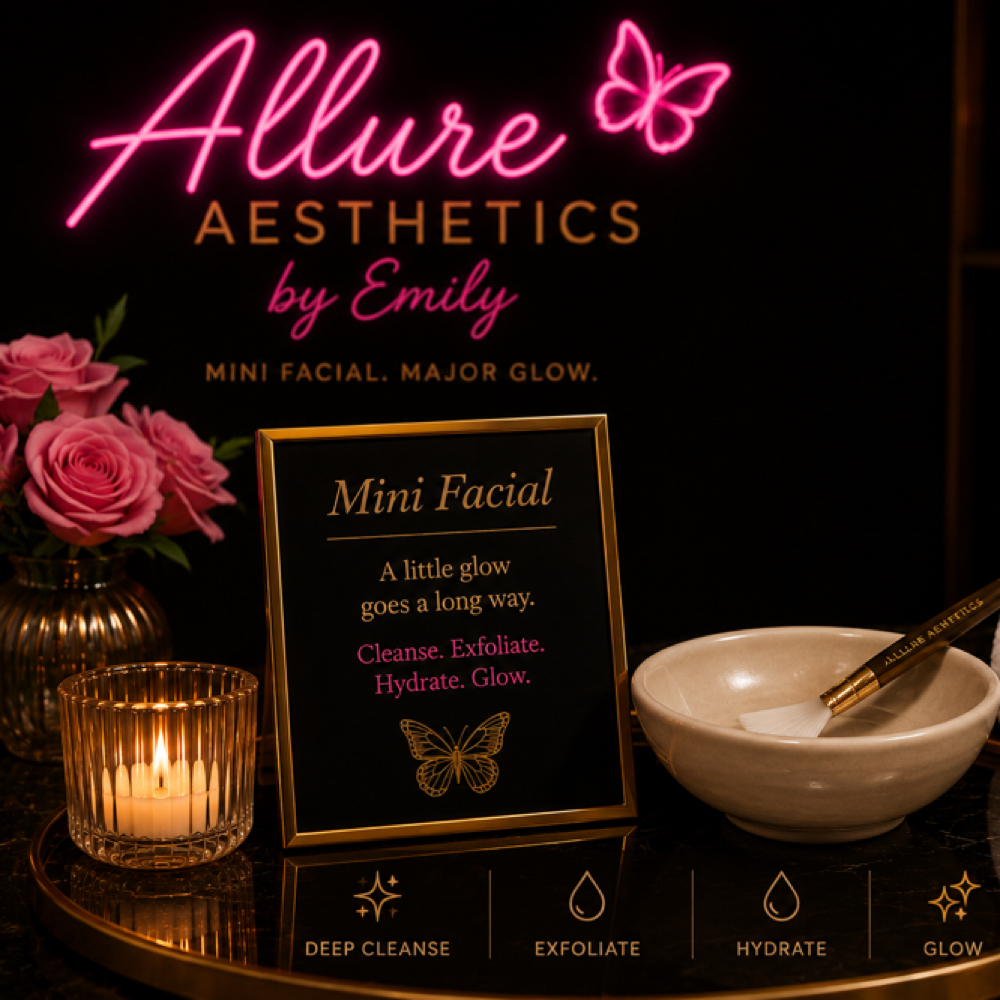 Mini Facial at Allure Aesthetics by Emily in Hilton Head Island, SC