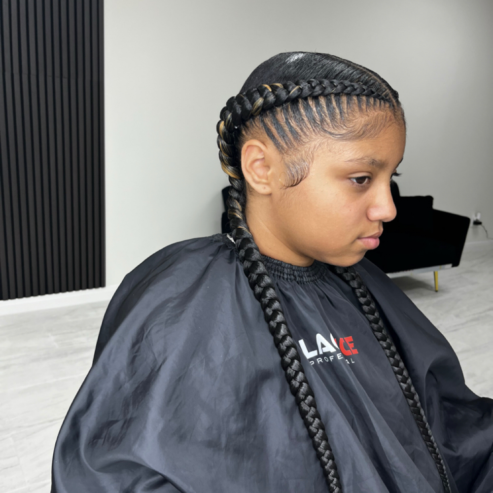 French Braids at Tachadam in Cypress, TX